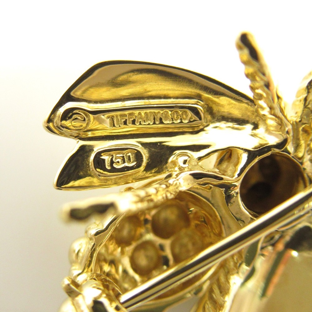 Tiffany Ruby Brooch Yellow Gold Ruby - image 4